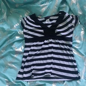 Torrid black & white top